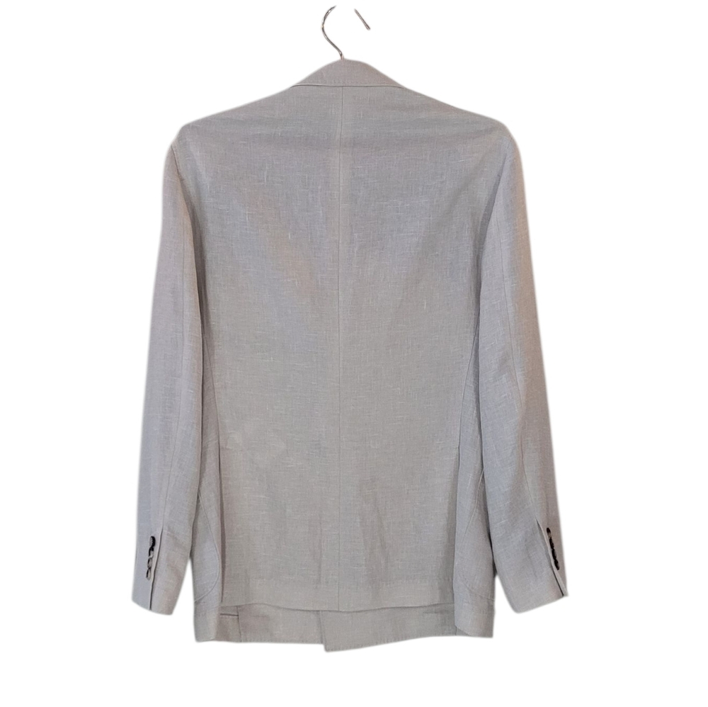 BRUNELLO CUCINELLI Light Beige Linen Wool Silk Blend Sport Jacket Sz IT 50 US 40 - Picture 16 of 16